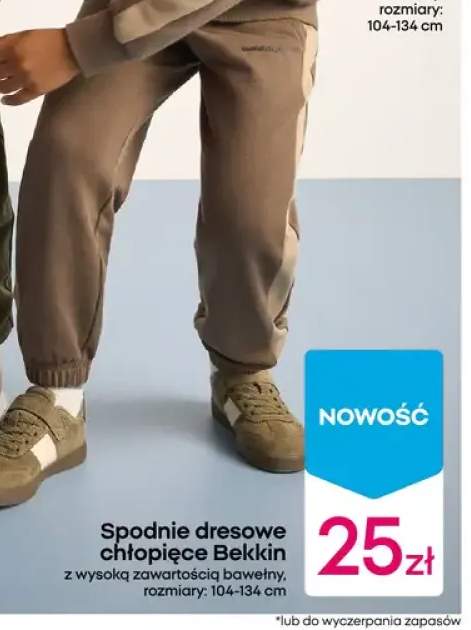 Spodnie dresowe chłopięce Bekkin
