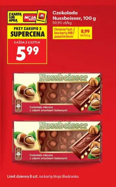 Czekolada Nussbeisser