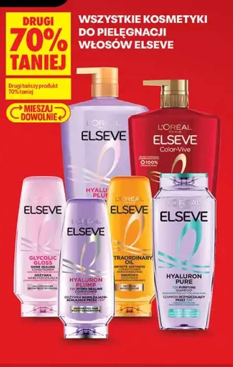Szampon do włosów Elseve Hyaluron Plump +6 wariantów