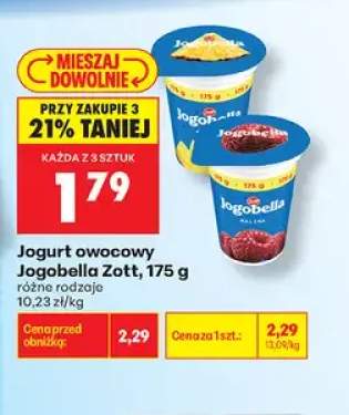 Jogurt owocowy Jogobella Zott