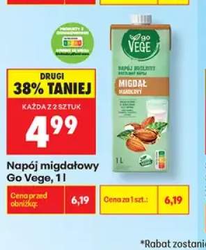 Napój migdałowy Go Vege