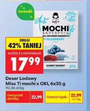 Deser lodowy Miss Ti mochi x OKI 6-pak 35 g