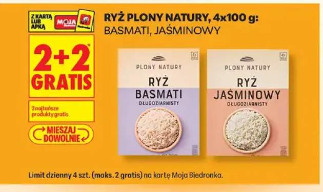 Ryż basmati Plony Natury +1 wariant