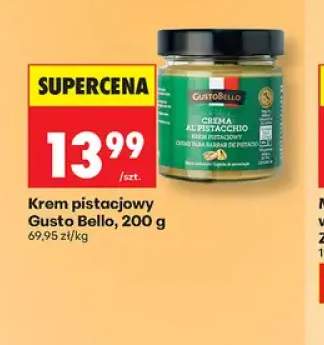 Krem pistacjowy Gusto Bello