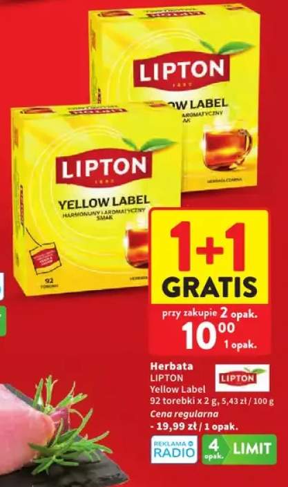 Herbata Lipton Yellow Label