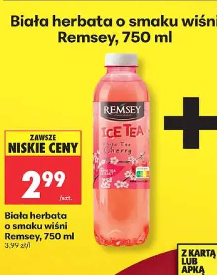 Biała herbata o smaku wiśni Remsey