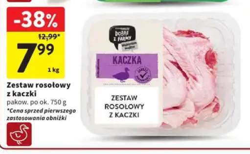 Zestaw rosołowy z kaczki Dobre z Farmy