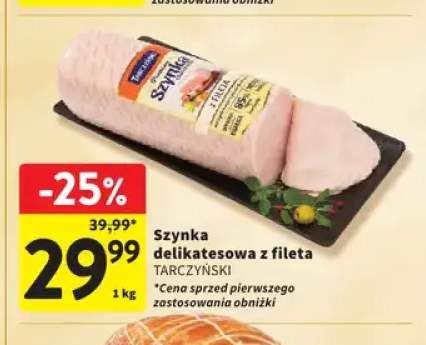 Szynka delikatesowa z fileta Tarczyński