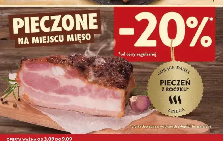 Pieczeń z boczku Intermarché