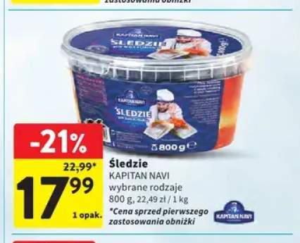 Śledzie Kapitan Navi