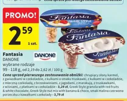 Jogurt Fantasia chrupiący słony karmel +13 wariantów