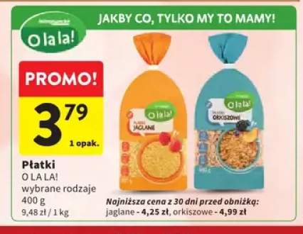 Płatki jaglane O la la! +1 wariant