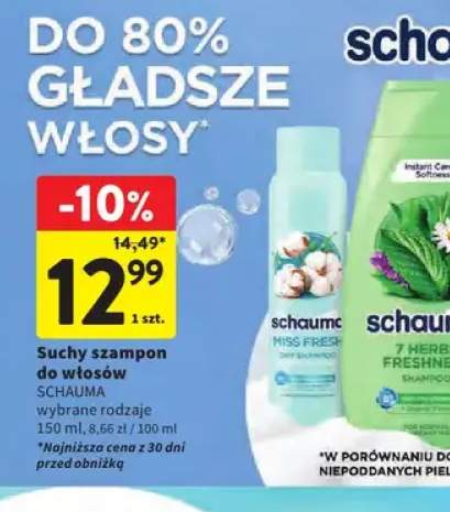 Suchy szampon do włosów Schauma