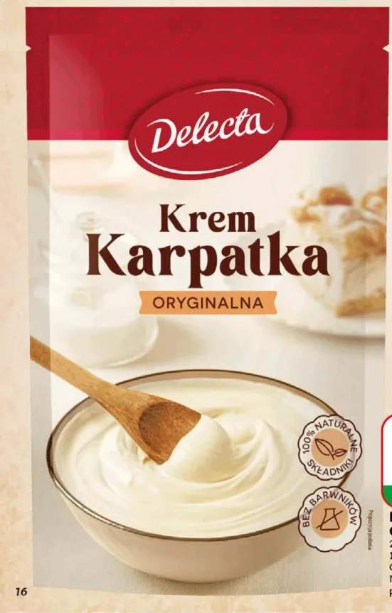 Krem Karpatka Oryginalna Delecta