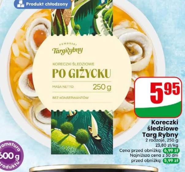Koreczki śledziowe Targ Rybny