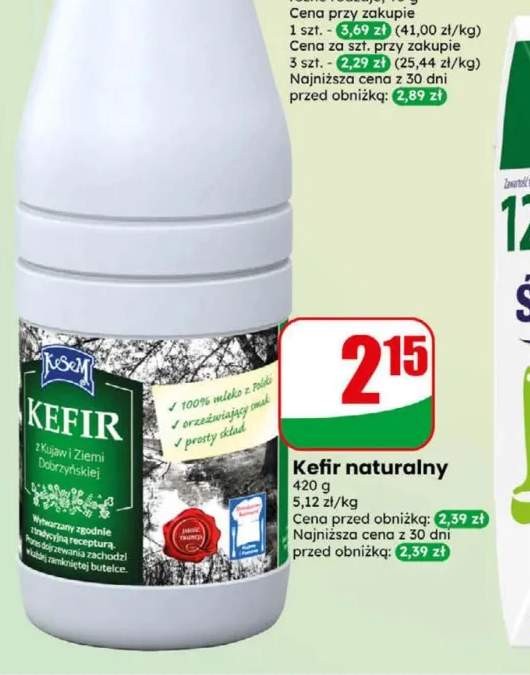 Kefir naturalny KeSeM