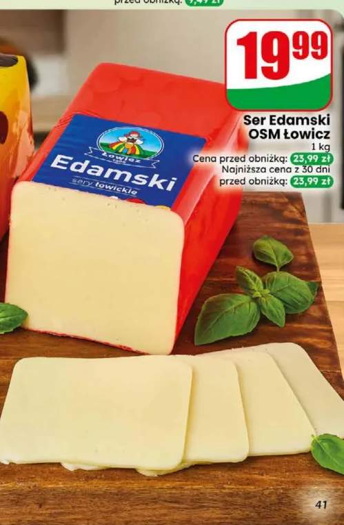 Ser edamski OSM Łowicz