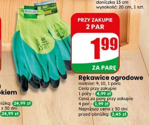 Rękawice ogrodowe