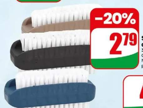 Szczoteczka do rąk dwustronna