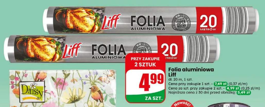 Folia aluminiowa Liff 20 m