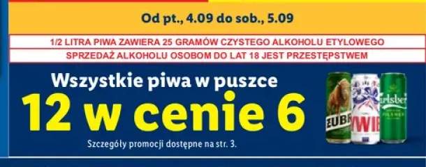 Piwo Żubr +3 warianty