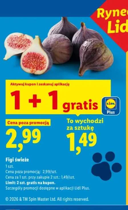 Figi świeże Ryneczek Lidla