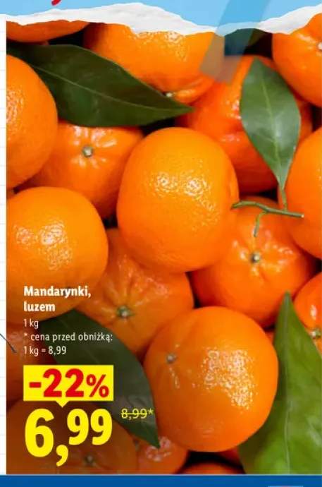 Mandarynki luzem
