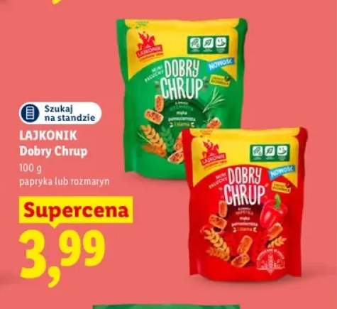 Dobry Chrup papryka Lajkonik +1 wariant
