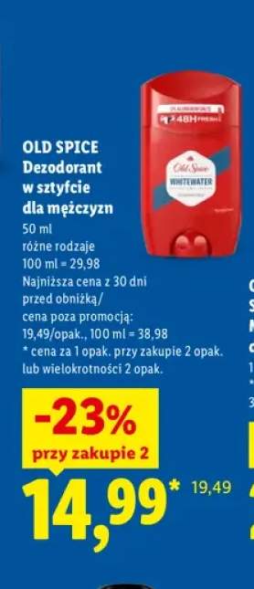 Dezodorant w sztyfcie dla mężczyzn Old Spice