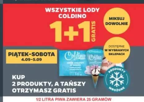 Lody Coldino +2 warianty