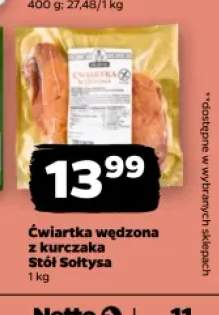 Ćwiartka wędzona z kurczaka Stół Sołtysa
