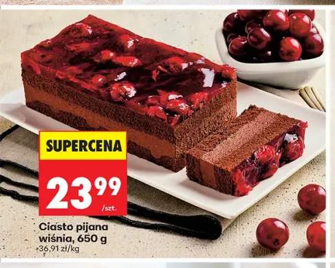 Ciasto pijana wiśnia