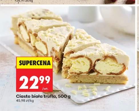 Ciasto biała trufla