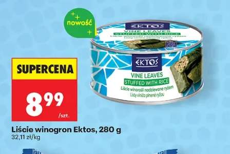 Liście winogron Ektos