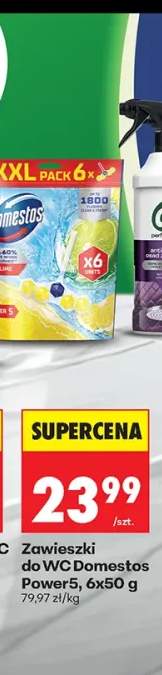 Zawieszki do WC Domestos Power5 6-pak 50 g