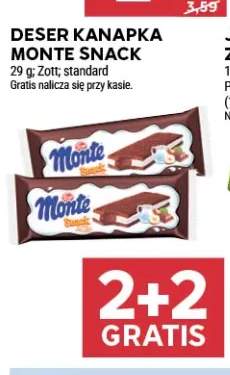 Deser kanapka Monte Snack Zott
