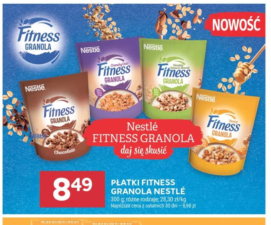 Płatki Fitness Granola Nestlé