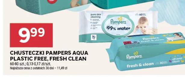 Chusteczki Pampers Fresh Clean +1 wariant
