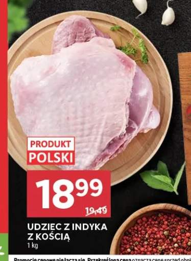 Udziec z indyka z kością