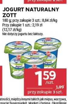 Jogurt naturalny Zott