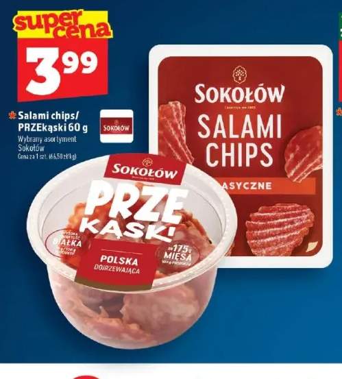 Salami chips Sokołów +1 wariant