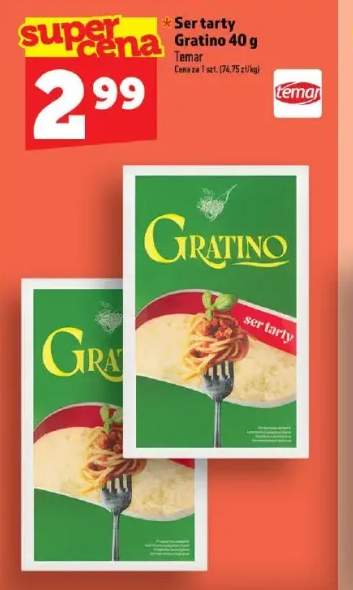 Ser tarty Gratino