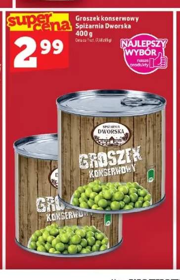 Groszek konserwowy Spiżarnia Dworska