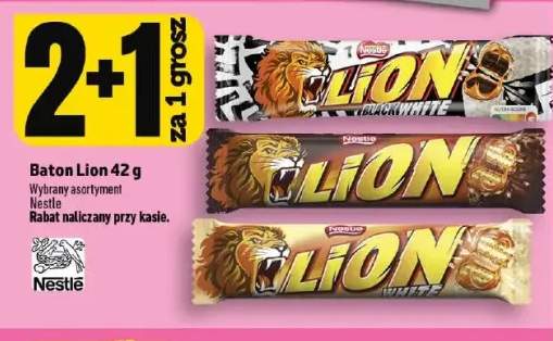 Baton Lion Black White +2 warianty