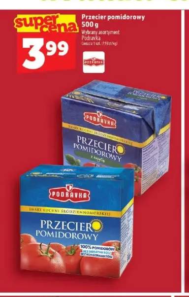 Przecier pomidorowy Podravka +1 wariant