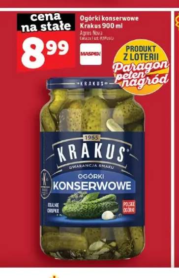 Ogórki konserwowe Krakus