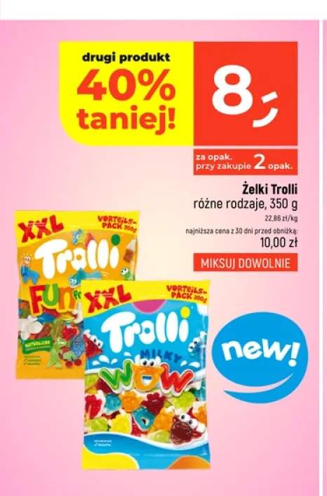 Żelki Trolli Fun XXL +1 wariant