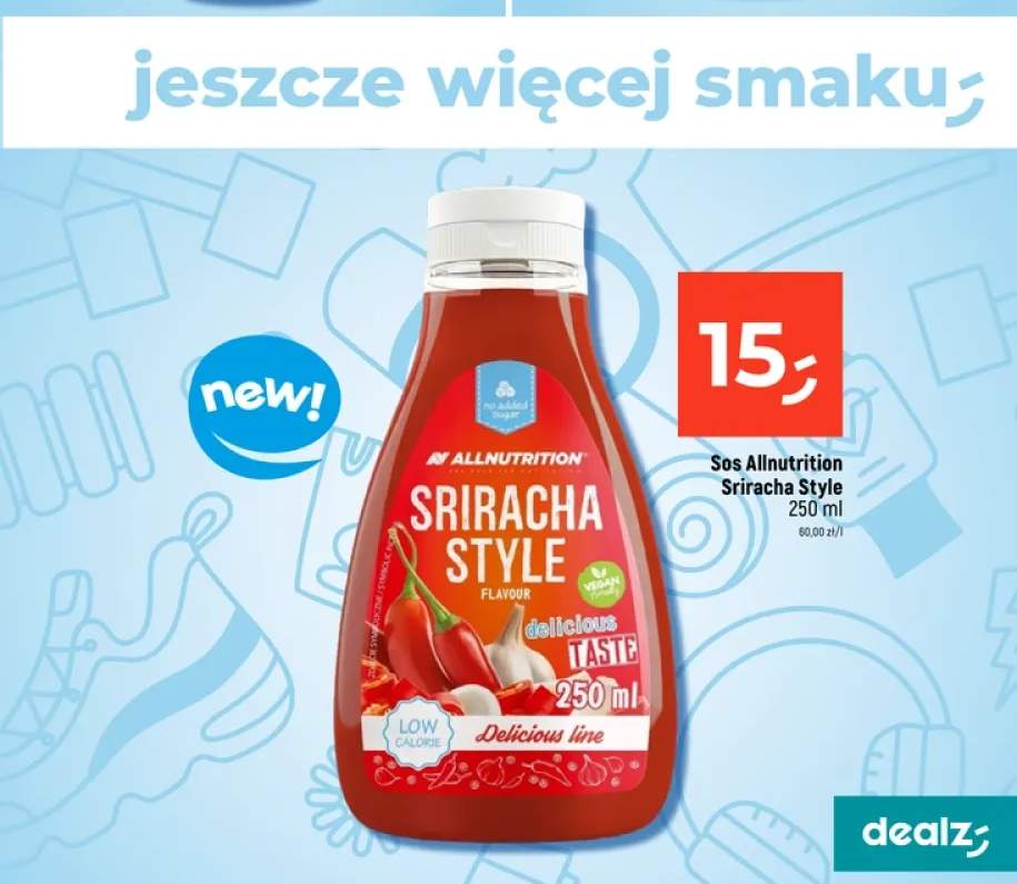 Sos Allnutrition Sriracha Style