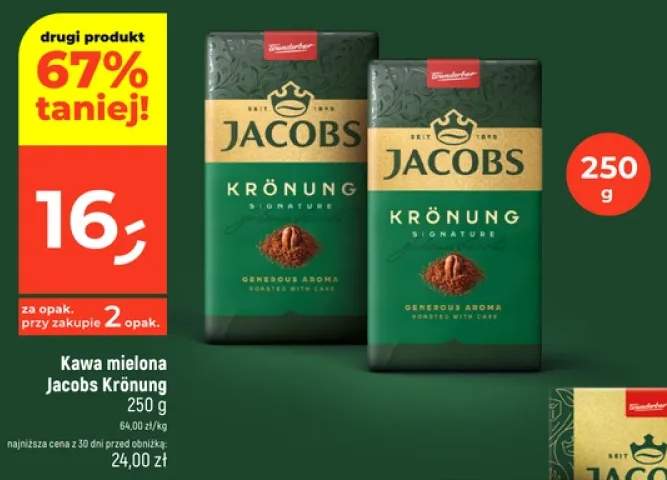 Kawa mielona Jacobs Krönung
