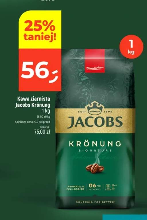 Kawa ziarnista Jacobs Krönung